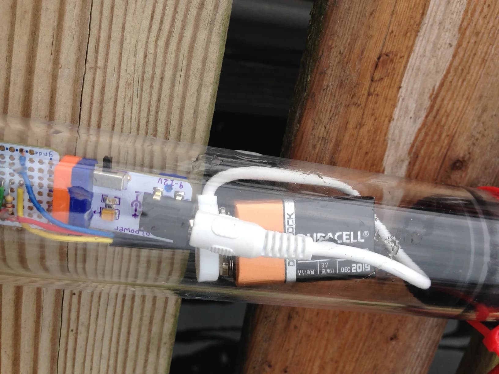 Real-time environmental sensor monitoring the farm site